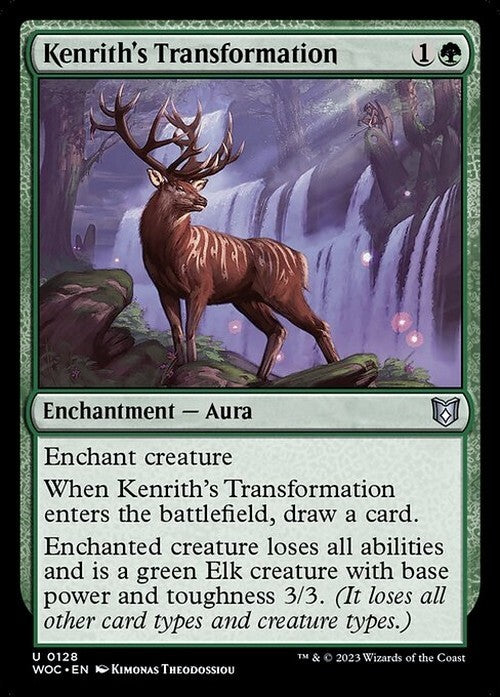 Kenrith's Transformation ~ Commander: Wilds of Eldraine [ NM ] [ Magic MTG ]