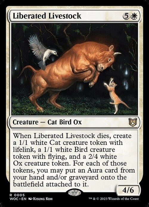 Liberated Livestock ~ Commander: Wilds of Eldraine [ NearMint ] [ Magic MTG ]
