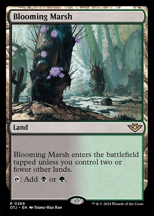 Blooming Marsh ~ Outlaws of Thunder Junction [ NM ] [ Magic MTG ]