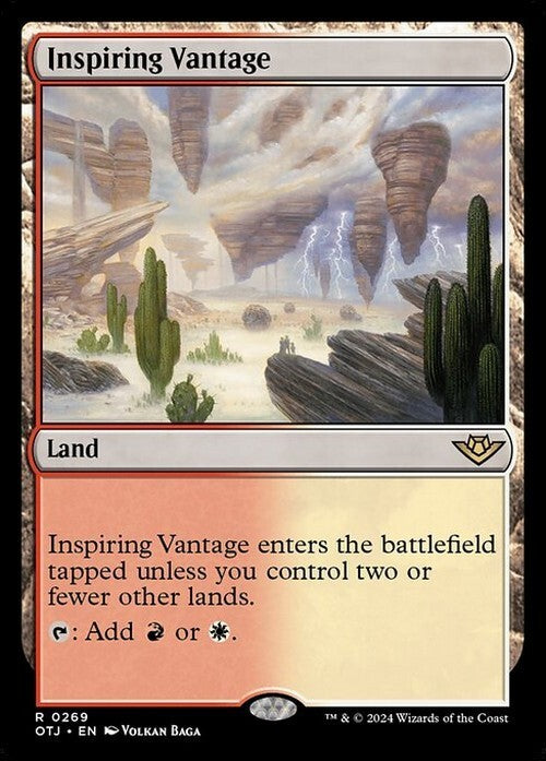 Inspiring Vantage ~ Outlaws of Thunder Junction [ NM ] [ Magic MTG ]