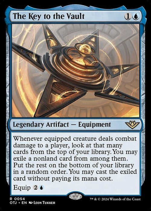 The Key to the Vault ~ Outlaws of Thunder Junction [ NM ] [ Magic MTG ]