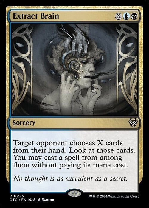 Extract Brain ~ Commander: Outlaws of Thunder Junction [ NM ] [ MTG ]