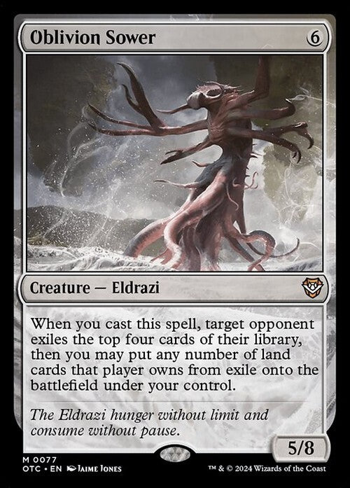 Oblivion Sower ~ Commander: Outlaws of Thunder Junction [ NM ] [ MTG ]