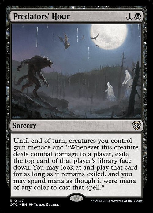 Predators' Hour ~ Commander: Outlaws of Thunder Junction [ NM ] [ MTG ]
