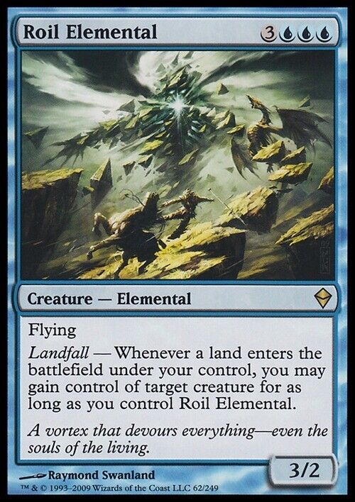 Roil Elemental ~ Zendikar [ PLAYED ] [ Magic MTG ]