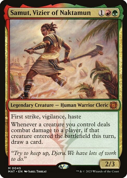 Samut, Vizier of Naktamun ~ March of the Machine: The Aftermath [ NM ] [ MTG ] - London Magic Traders Ltd