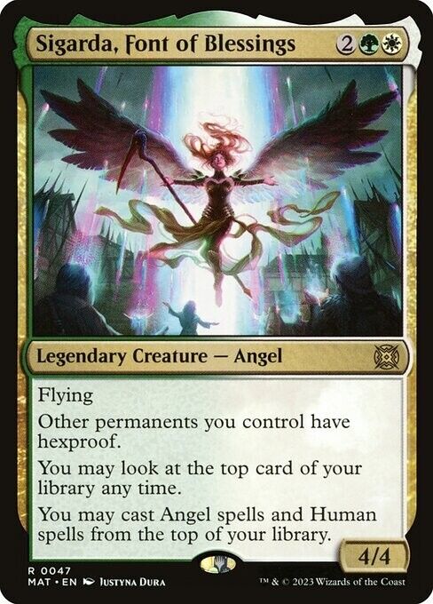 Sigarda, Font of Blessings ~ March of the Machine: The Aftermath [ NM ] [ MTG ]