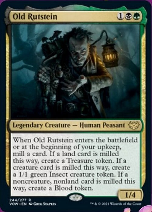 Old Rutstein ~ Crimson Vow [ NearMint ] [ Magic MTG ] - London Magic Traders Ltd