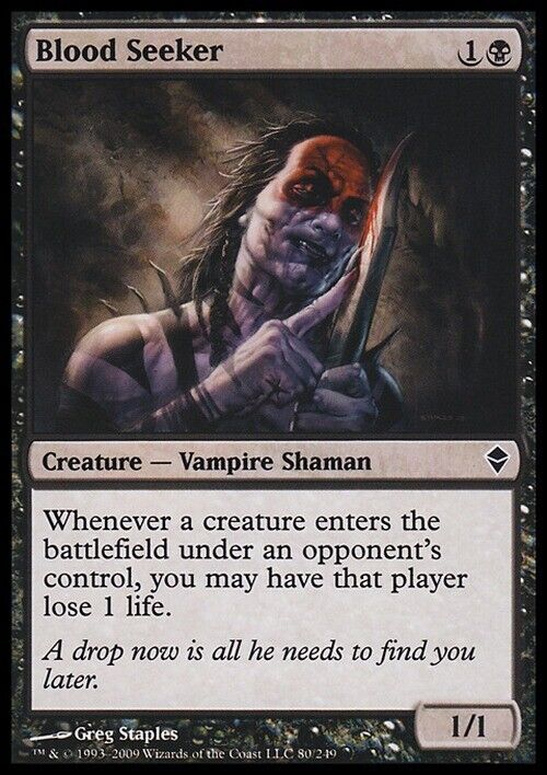 Blood Seeker ~ Zendikar [ Excellent ] [ Magic MTG ]