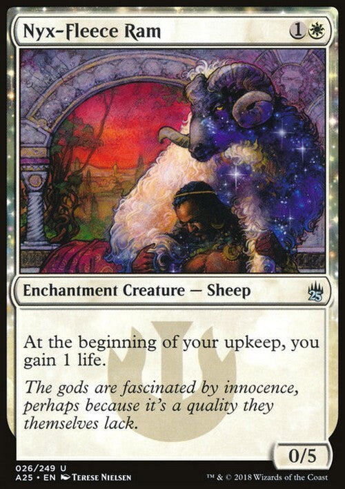 Nyx-Fleece Ram ~ Masters 25 [ Excellent ] [ Magic MTG ]