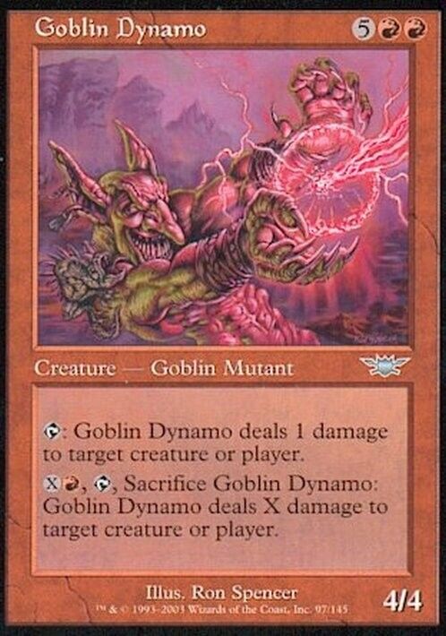 Goblin Dynamo ~ Legions [ Excellent ] [ Magic MTG ]