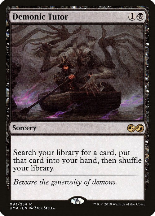 Demonic Tutor ~ Ultimate Masters [ Excellent ] [ Magic MTG ]
