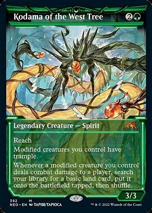 SHOWCASE Kodama of the West Tree ~ Kamigawa: Neon Dynasty [ NM ] [ Magic MTG ]