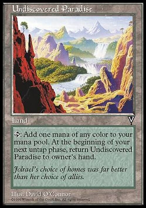 Undiscovered Paradise ~ Visions [ GOOD ] [ Magic MTG ]