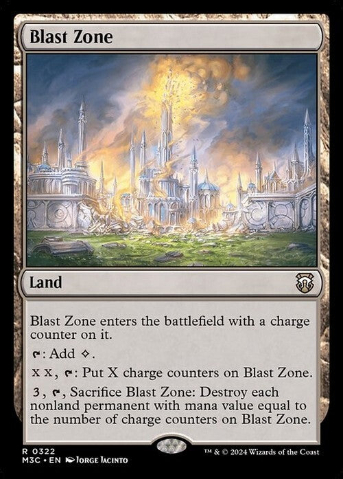 Blast Zone ~ Commander: Modern Horizons 3 [ NearMint ] [ Magic MTG ]