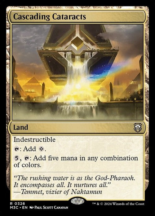 Cascading Cataracts ~ Commander: Modern Horizons 3 [ NearMint ] [ Magic MTG ]