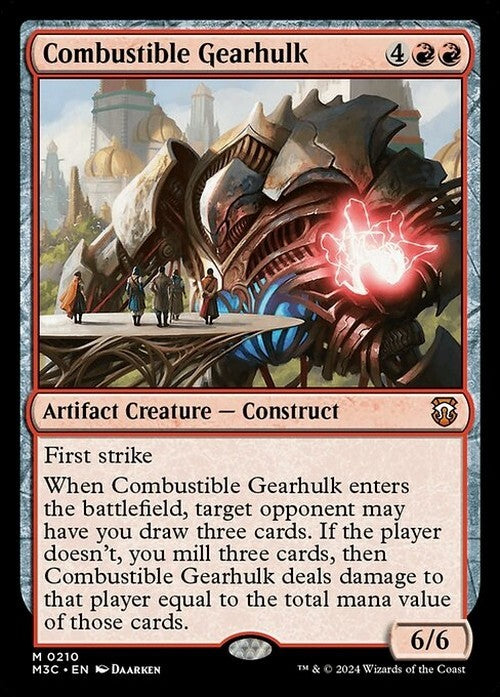 Combustible Gearhulk ~ Commander: Modern Horizons 3 [ NearMint ] [ Magic MTG ]