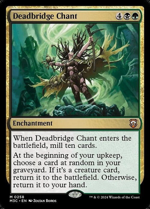 Deadbridge Chant ~ Commander: Modern Horizons 3 [ NearMint ] [ Magic MTG ] - London Magic Traders Ltd