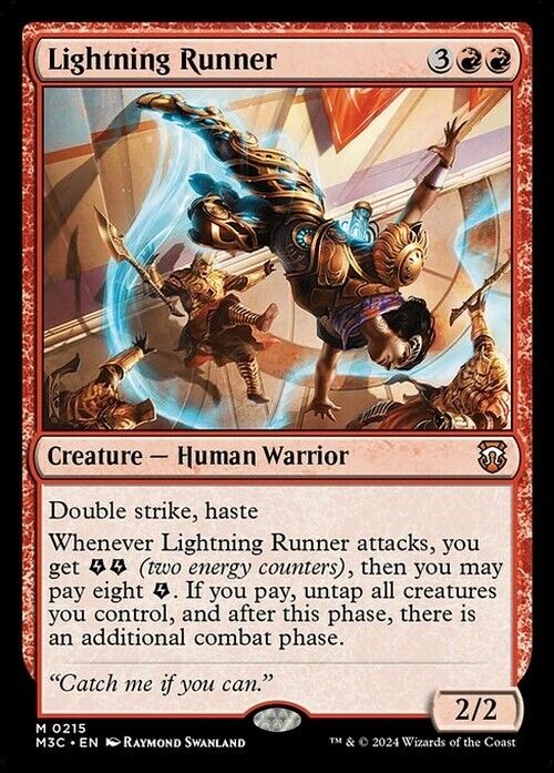 Lightning Runner ~ Commander: Modern Horizons 3 [ NearMint ] [ Magic MTG ]