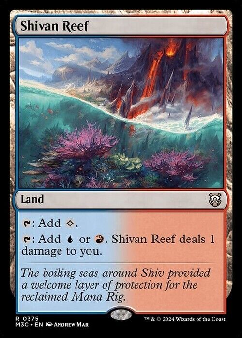 Shivan Reef ~ Commander: Modern Horizons 3 [ NearMint ] [ Magic MTG ]