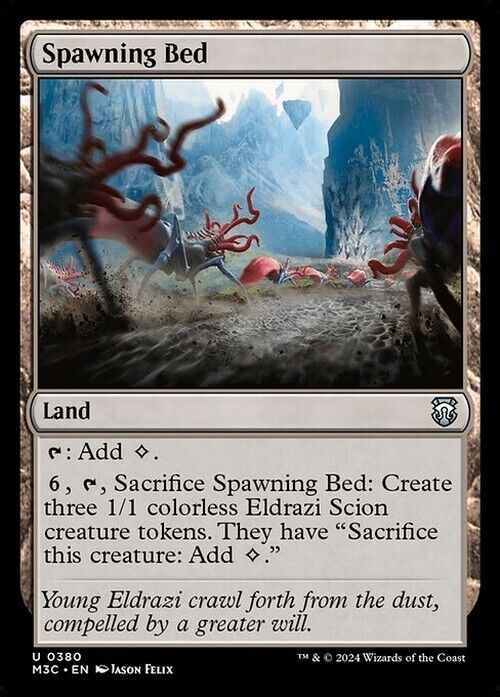 Spawning Bed ~ Commander: Modern Horizons 3 [ NearMint ] [ Magic MTG ]