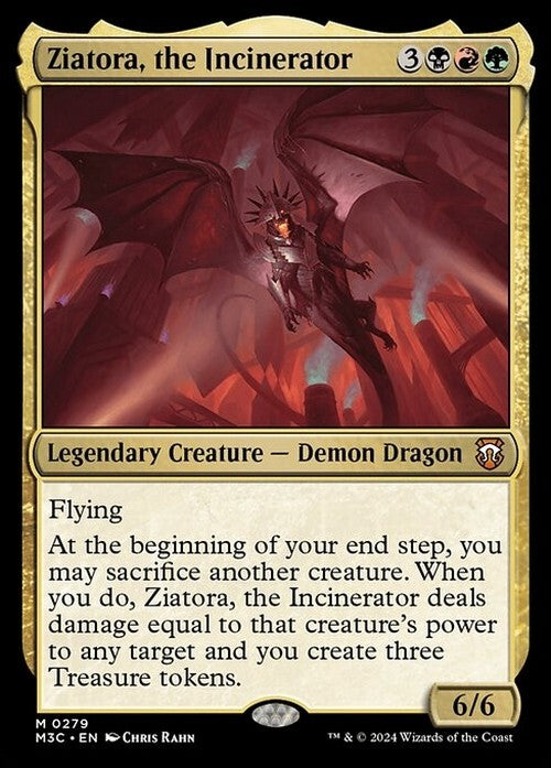 Ziatora, the Incinerator ~ Commander: Modern Horizons 3 [ NM ] [ Magic MTG ]