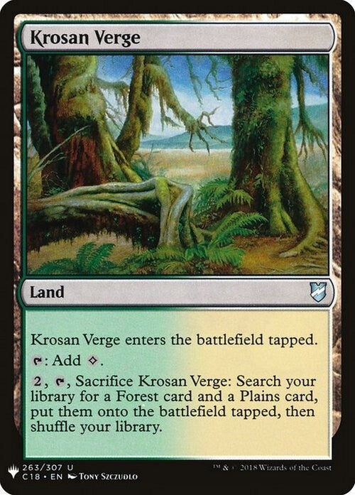 Krosan Verge ~ Mystery Booster [ NearMint ] [ Magic MTG ]