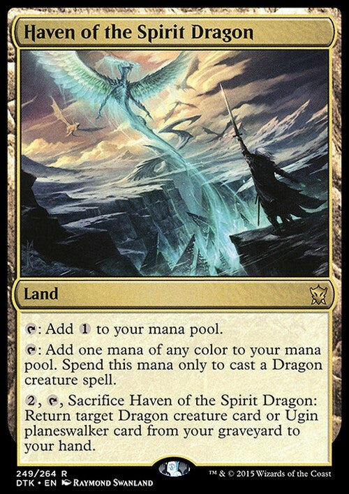 Haven of the Spirit Dragon ~ Dragons of Tarkir [ Excellent ] [ Magic MTG ]
