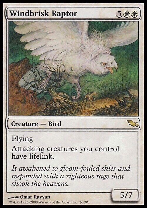 Windbrisk Raptor ~ Shadowmoor [ PLAYED ] [ Magic MTG ]