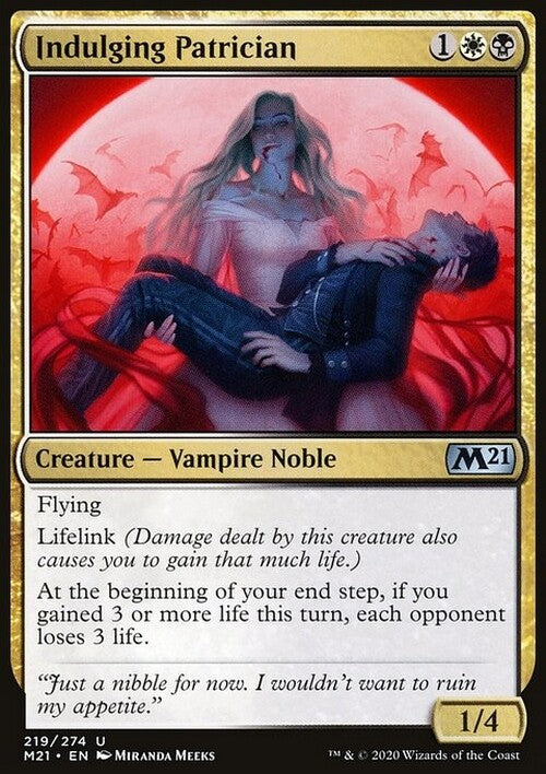 Indulging Patrician ~ Core 2021 [ NearMint ] [ Magic MTG ]
