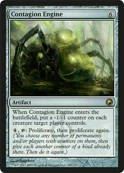 Contagion Engine ~ Scars of Mirrodin [ NearMint ] [ Magic MTG ] - London Magic Traders Ltd