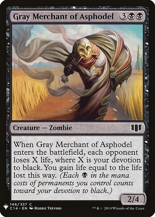 Gray Merchant of Asphodel ~ Mystery Booster [ NearMint ] [ Magic MTG ]