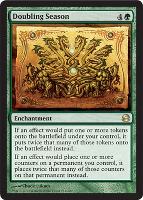 Doubling Season ~ Modern Masters 2013 [ Excellent ] [ Magic MTG ]