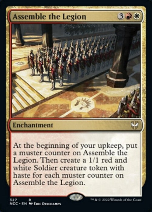 Assemble the Legion ~ Commander: Streets of New Capenna [ NM ] [ Magic MTG ]