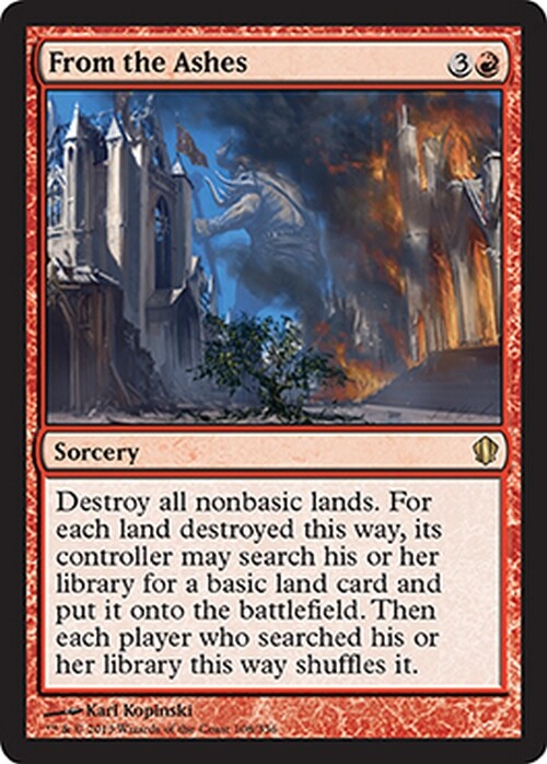 From the Ashes ~ Commander 2013 [ Excellent ] [ Magic MTG ] - London Magic Traders Ltd