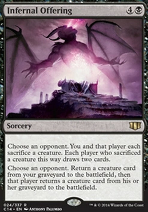 Infernal Offering ~ Commander 2014 [ Excellent ] [ Magic MTG ]