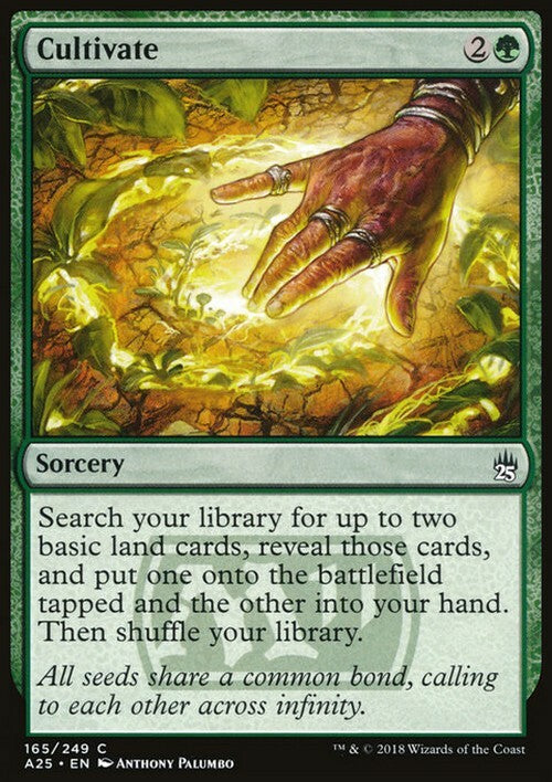 Cultivate ~ Masters 25 [ NearMint ] [ Magic MTG ]