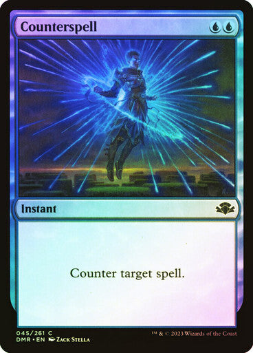 FOIL Counterspell ~ Dominaria Remastered [ NM ] [ Magic MTG ]