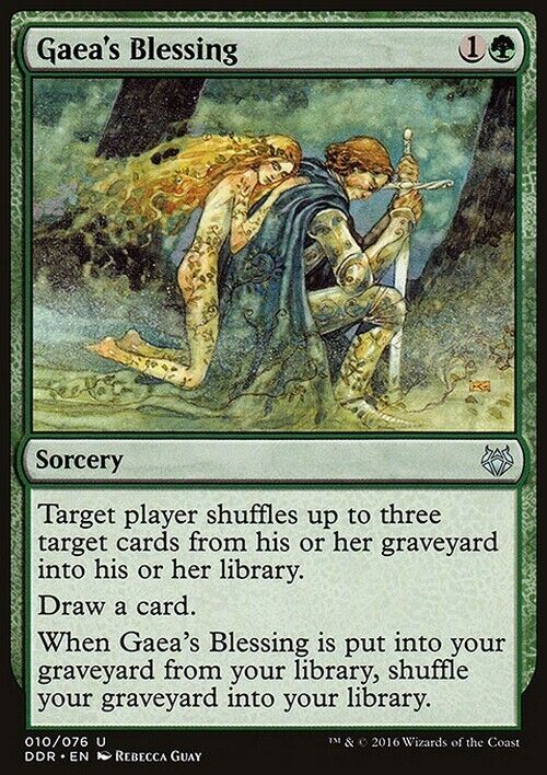 Gaea's Blessing ~ Duel Decks [ Excellent ] [ Magic MTG ]
