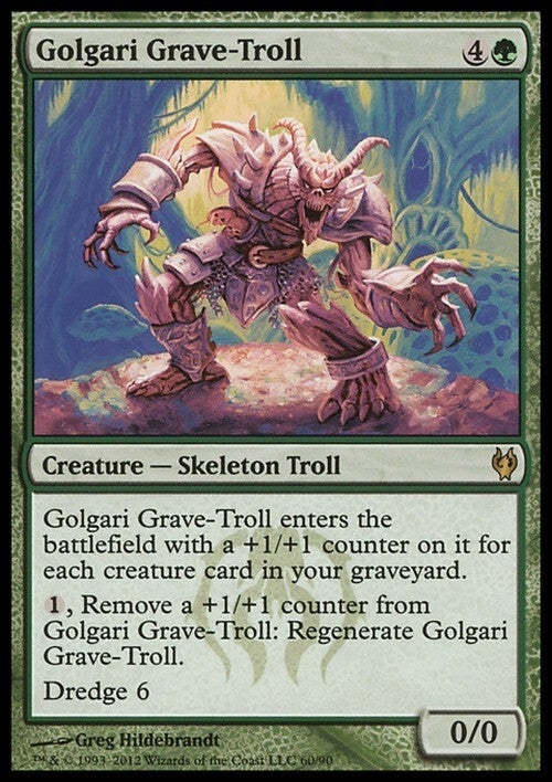 Golgari Grave-Troll ~ Duel Decks [ Excellent ] [ Magic MTG ]