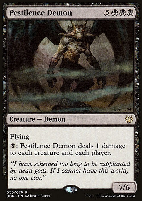 Pestilence Demon ~ Duel Decks [ Excellent ] [ Magic MTG ] - London Magic Traders Ltd