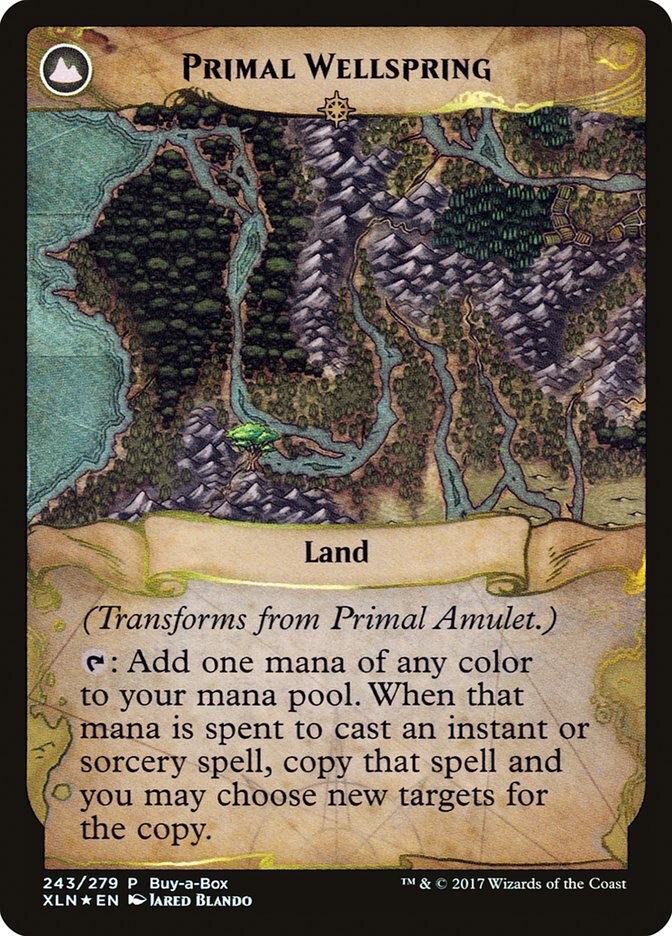 FOIL Primal Amulet ~ Buy a Box Ixalan [ NearMint ] [ Magic MTG ]