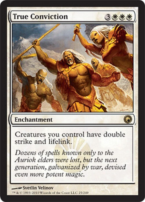 True Conviction ~ Scars of Mirrodin [ Excellent ] [ Magic MTG ]