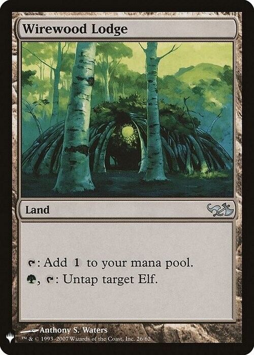 Wirewood Lodge ~ Mystery Booster [ NearMint ] [ Magic MTG ]