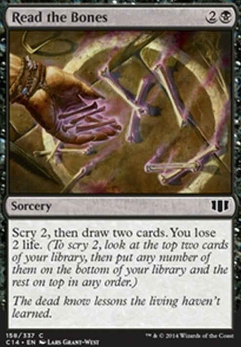Read the Bones ~ Commander 2014 [ Excellent ] [ Magic MTG ]