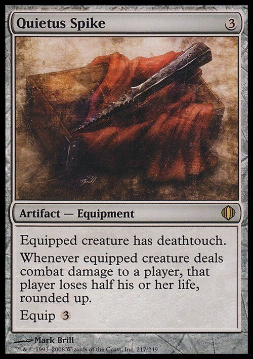 Quietus Spike ~ Shards of Alara [ Excellent ] [ Magic MTG ]