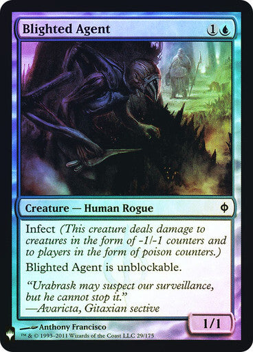 FOIL Blighted Agent ~ Mystery Booster [ NearMint ] [ Magic MTG ]