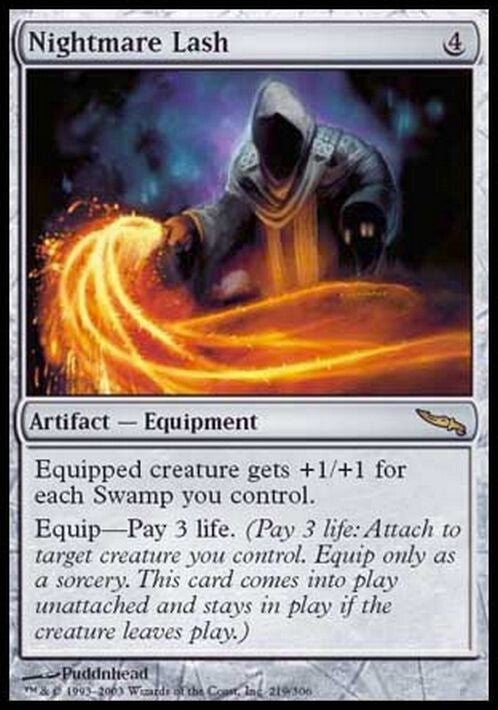 Nightmare Lash ~ Mirrodin [ Excellent ] [ Magic MTG ]