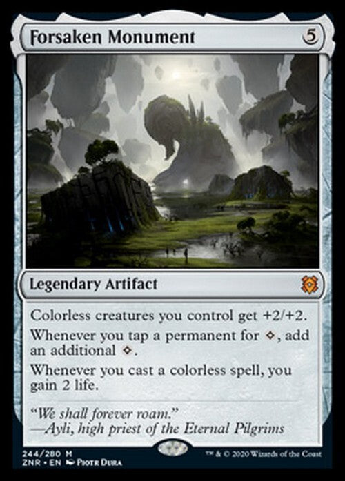 Forsaken Monument ~ Zendikar Rising [ NearMint ] [ Magic MTG ]