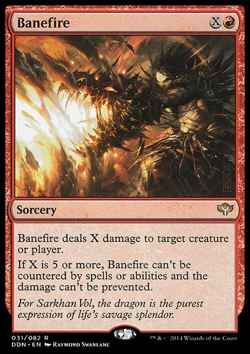 Banefire ~ Duel Decks [ Excellent ] [ Magic MTG ] - London Magic Traders Ltd